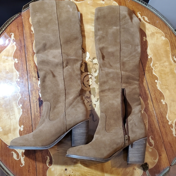 Diba Shoes - Diba Long Suede Boots